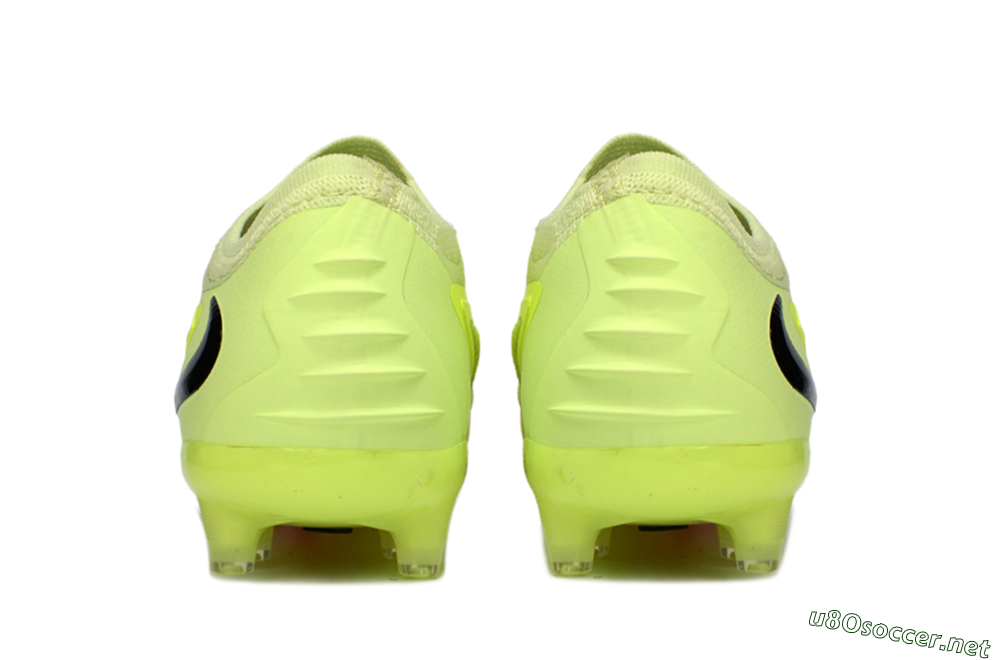 Unisex Nike Phantom 6 Low Elite AG Football Boots - Yellow/Neon Yellow/Coral Red 5