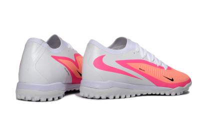 Men's Nike Phantom 6 Low Elite TF Football Shoes - Pink/Vibrant Neon/Soft White