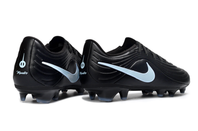 Men's Nike Tiempo Legend 10 Elite FG Football Boots - Black/Sky Blue/Shadow Grey