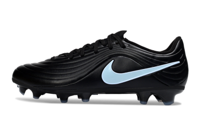 Men's Nike Tiempo Legend 10 Elite FG Football Boots - Black/Sky Blue/Shadow Grey