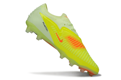 Men's Nike Phantom 6 Low Elite AG Football Boots - Yellow/Fluorescent Yellow/Neon Pink