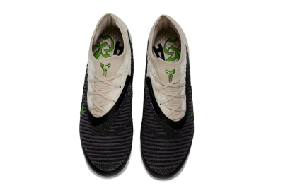 Unisex Nike Phantom 6 Low Elite AG Football Boots - Black/Electric Green/Crimson White