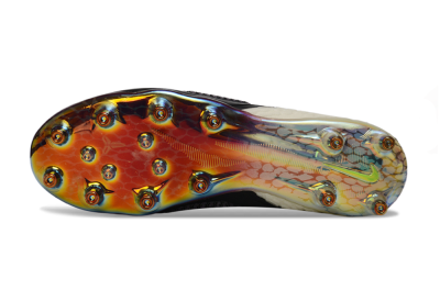 Unisex Nike Phantom 6 Low Elite AG Football Boots - Black/Electric Green/Crimson White