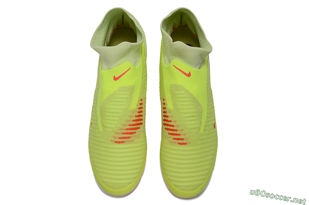 Unisex Nike Phantom 6 High Elite FG Football Boots - Yellow/Neon Yellow/Black 4