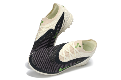 Unisex Nike Phantom 6 Low Elite TF Football Shoes - White/Lime Green/Slate Black