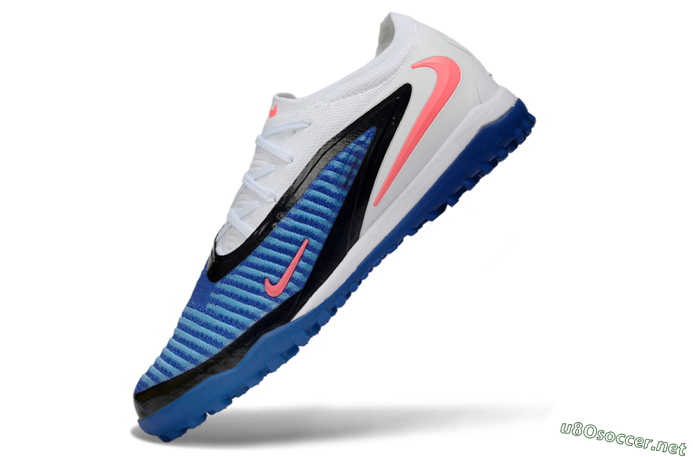 Men's Nike Phantom 6 Low Elite TF Football Shoes - Blue/Electric Blue/White Blaze 5