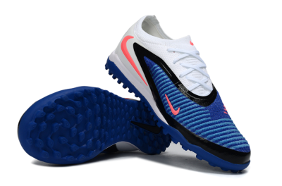 Men's Nike Phantom 6 Low Elite TF Football Shoes - Blue/Electric Blue/White Blaze