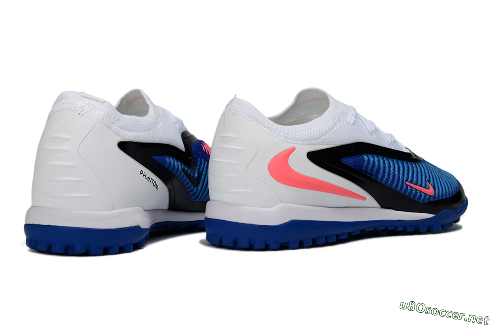 Men's Nike Phantom 6 Low Elite TF Football Shoes - Blue/Electric Blue/White Blaze 6