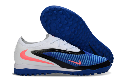 Men's Nike Phantom 6 Low Elite TF Football Shoes - Blue/Electric Blue/White Blaze