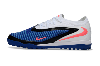 Men's Nike Phantom 6 Low Elite TF Football Shoes - Blue/Electric Blue/White Blaze