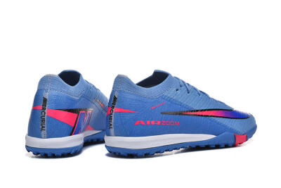 Men's Nike Air Zoom Mercurial Vapor 16 Elite TF Football Shoes - Blue/Electric Blue/Hot Pink