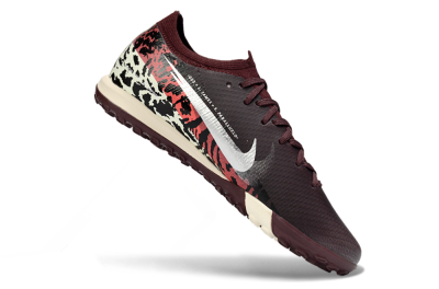 Unisex Nike Air Zoom Mercurial Vapor 16 Elite TF Football Shoes - Burgundy/Crimson Yellow/Black