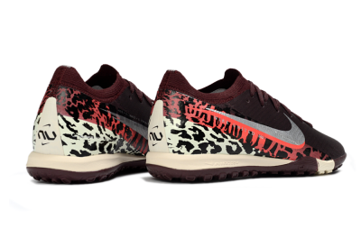 Unisex Nike Air Zoom Mercurial Vapor 16 Elite TF Football Shoes - Burgundy/Crimson Yellow/Black