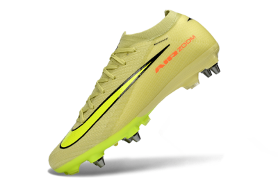 Men's Nike Air Zoom Mercurial Vapor 16 Elite SG Football Boots - Yellow/Lime Green/Neon Orange
