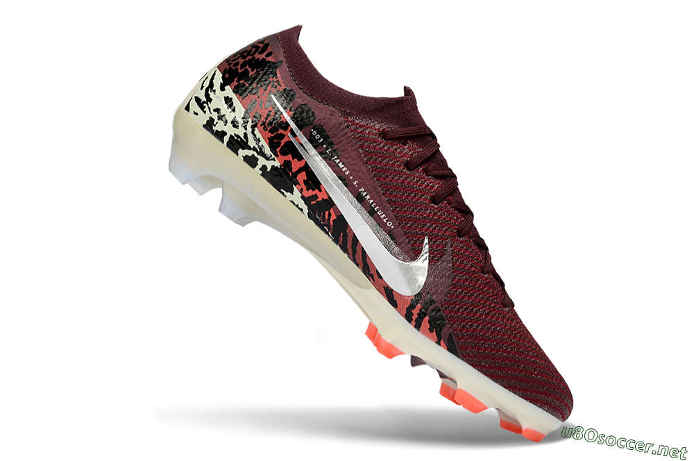 Men's Nike Air Zoom Mercurial Vapor 16 Elite FG Football Boots - Red/Crimson Blaze/Thunder Black 4