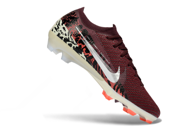 Men's Nike Air Zoom Mercurial Vapor 16 Elite FG Football Boots - Red/Crimson Blaze/Thunder Black