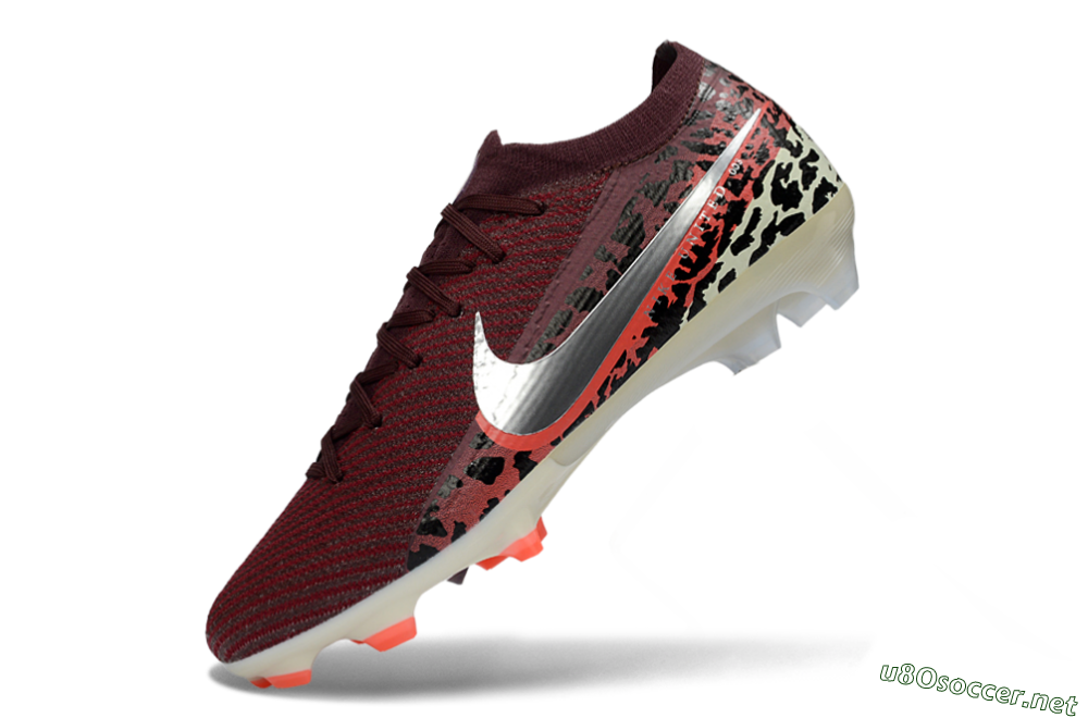 Men's Nike Air Zoom Mercurial Vapor 16 Elite FG Football Boots - Red/Crimson Blaze/Thunder Black 5