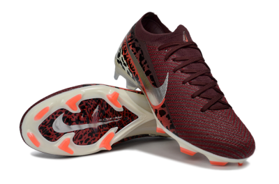 Men's Nike Air Zoom Mercurial Vapor 16 Elite FG Football Boots - Red/Crimson Blaze/Thunder Black