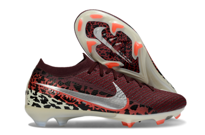 Men's Nike Air Zoom Mercurial Vapor 16 Elite FG Football Boots - Red/Crimson Blaze/Thunder Black