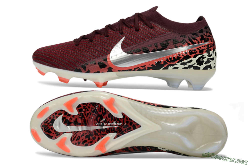 Men's Nike Air Zoom Mercurial Vapor 16 Elite FG Football Boots - Red/Crimson Blaze/Thunder Black 1