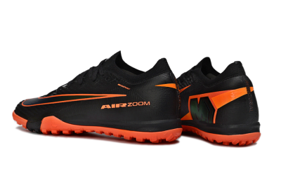 Unisex Nike Air Zoom Mercurial Vapor 16 Elite TF Football Shoes - Black/Electric Orange/Neon Green