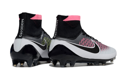 Men's Nike Magista Obra FG Football Boots - Black/Vibrant Pink/White