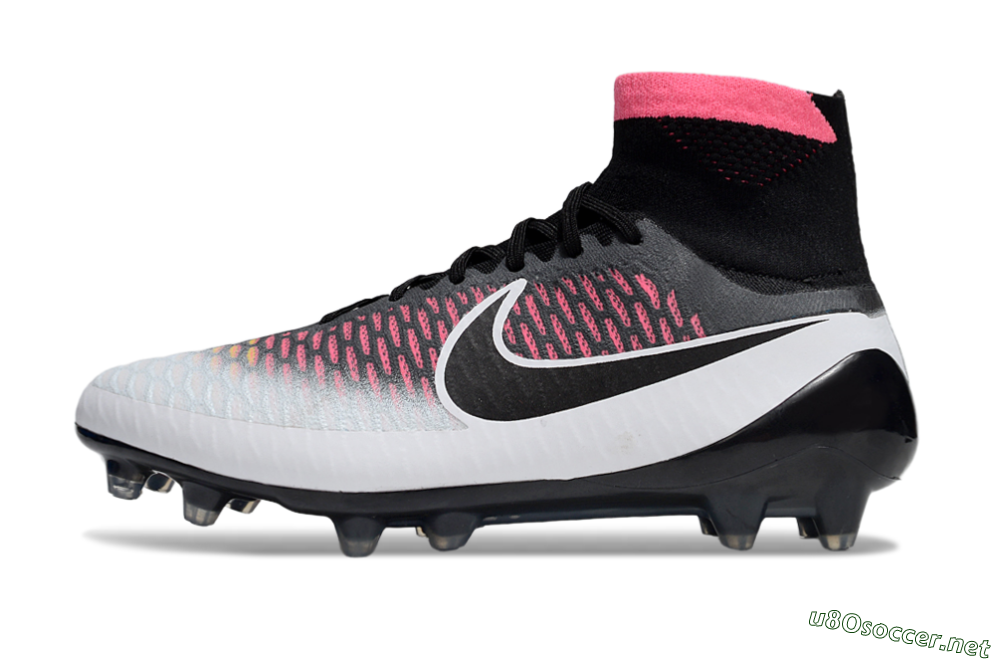 Men's Nike Magista Obra FG Football Boots - Black/Vibrant Pink/White 0