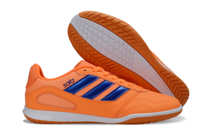 Men's Adidas Top Sala IC Football Shoes - Orange/Vibrant Orange/Deep Blue