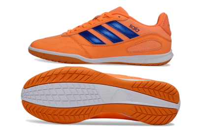 Men's Adidas Top Sala IC Football Shoes - Orange/Vibrant Orange/Deep Blue