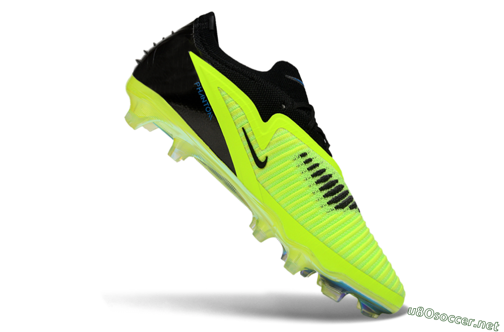 Unisex Nike Phantom 6 Low Elite FG Football Boots - Yellow/Electric Lime/Black 4