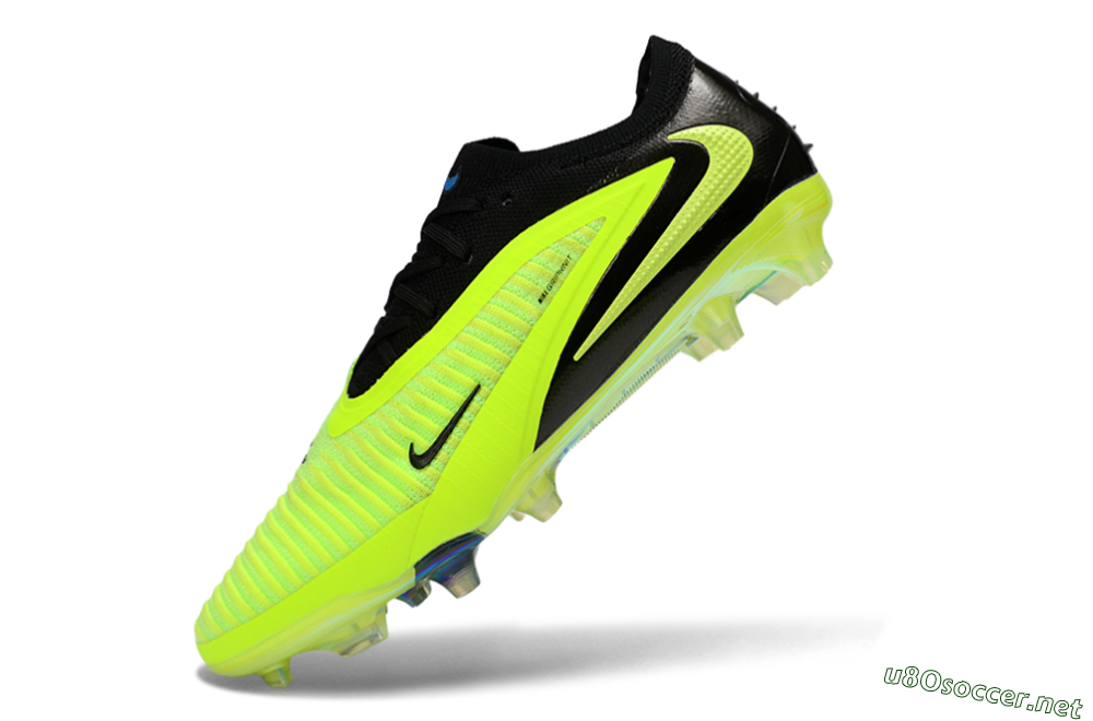 Unisex Nike Phantom 6 Low Elite FG Football Boots - Yellow/Electric Lime/Black 5