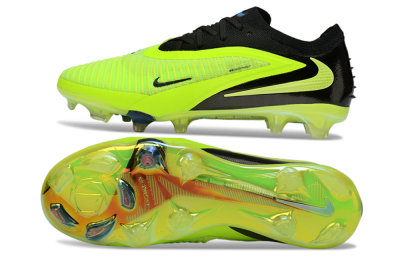 Unisex Nike Phantom 6 Low Elite FG Football Boots - Yellow/Electric Lime/Black