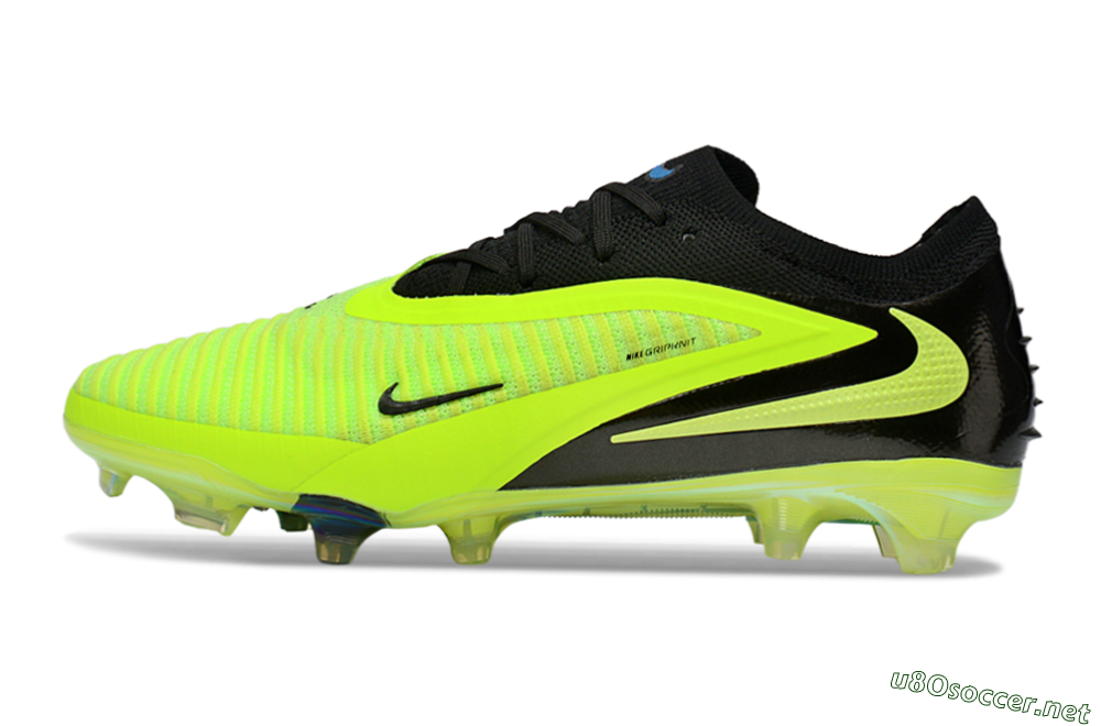 Unisex Nike Phantom 6 Low Elite FG Football Boots - Yellow/Electric Lime/Black 0