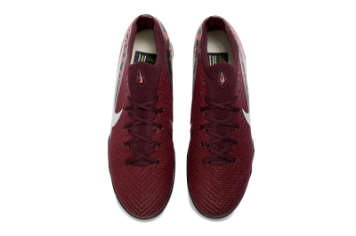 Unisex Nike Air Zoom Mercurial Vapor 16 Elite TF Football Shoes - Maroon/Crimson Red/Black