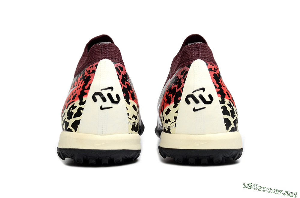 Unisex Nike Air Zoom Mercurial Vapor 16 Elite TF Football Shoes - Maroon/Crimson Red/Black 5