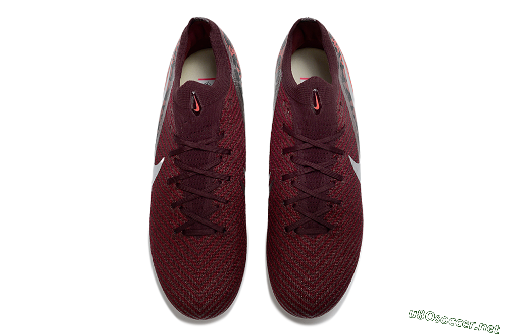 Men's Nike Air Zoom Mercurial Vapor 16 Elite SG Football Boots - Red/Crimson Blaze/Rose Pink 4