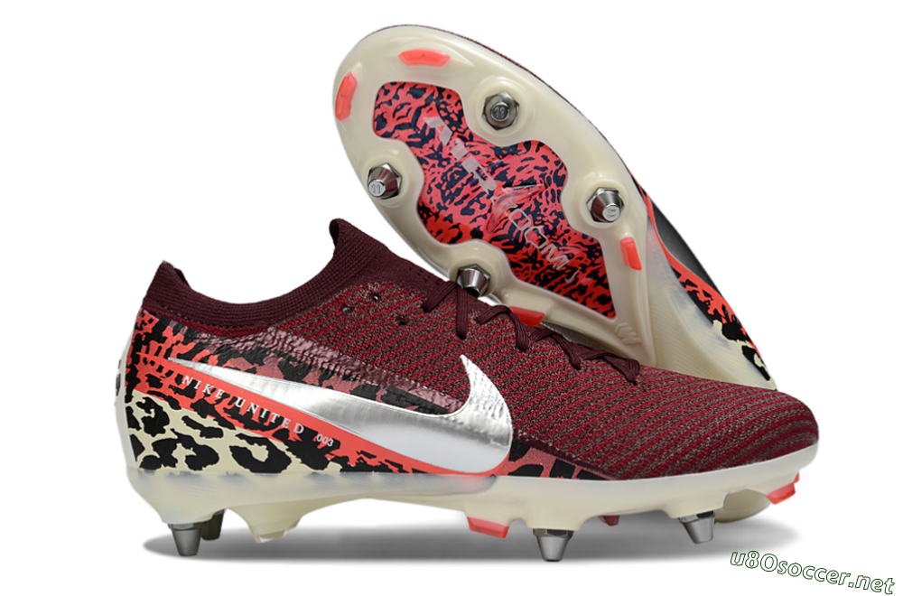 Men's Nike Air Zoom Mercurial Vapor 16 Elite SG Football Boots - Red/Crimson Blaze/Rose Pink 2