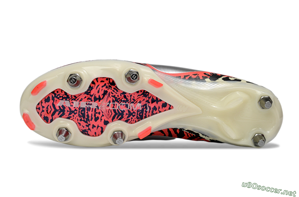 Men's Nike Air Zoom Mercurial Vapor 16 Elite SG Football Boots - Red/Crimson Blaze/Rose Pink 6