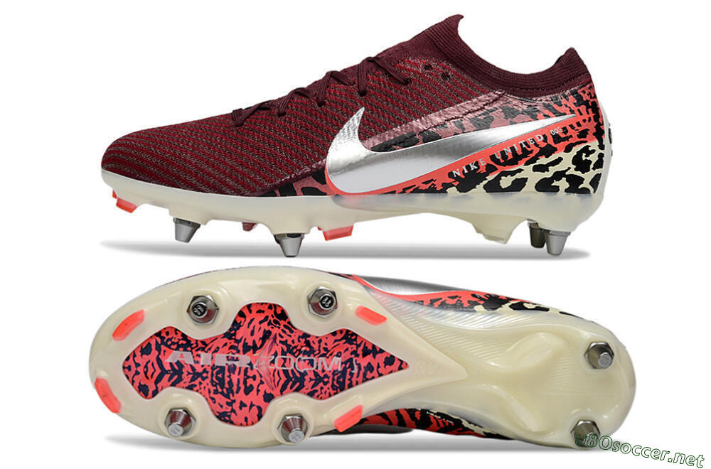 Men's Nike Air Zoom Mercurial Vapor 16 Elite SG Football Boots - Red/Crimson Blaze/Rose Pink 1