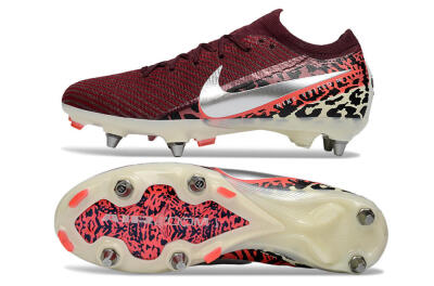Men's Nike Air Zoom Mercurial Vapor 16 Elite SG Football Boots - Red/Crimson Blaze/Rose Pink