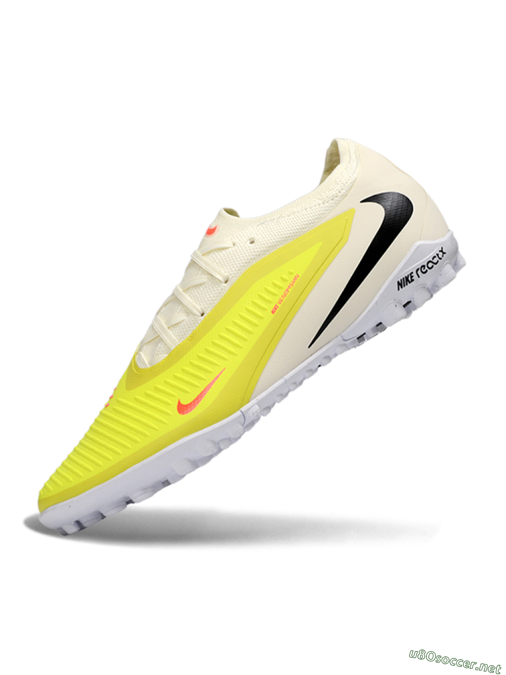 Unisex Nike Phantom 6 Elite Low TF Football Shoes - Yellow/Neon Yellow/White 5