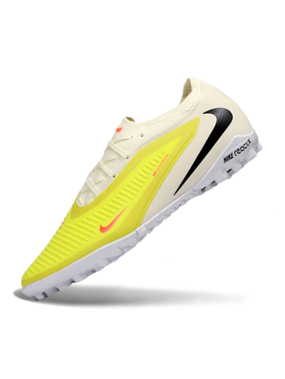 Unisex Nike Phantom 6 Elite Low TF Football Shoes - Yellow/Neon Yellow/White