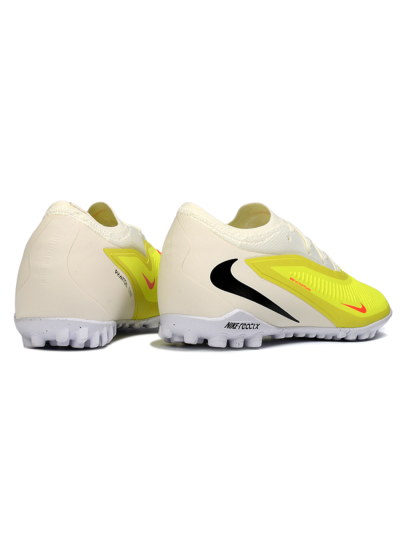 Unisex Nike Phantom 6 Elite Low TF Football Shoes - Yellow/Neon Yellow/White