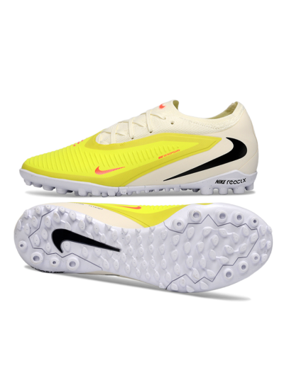 Unisex Nike Phantom 6 Elite Low TF Football Shoes - Yellow/Neon Yellow/White