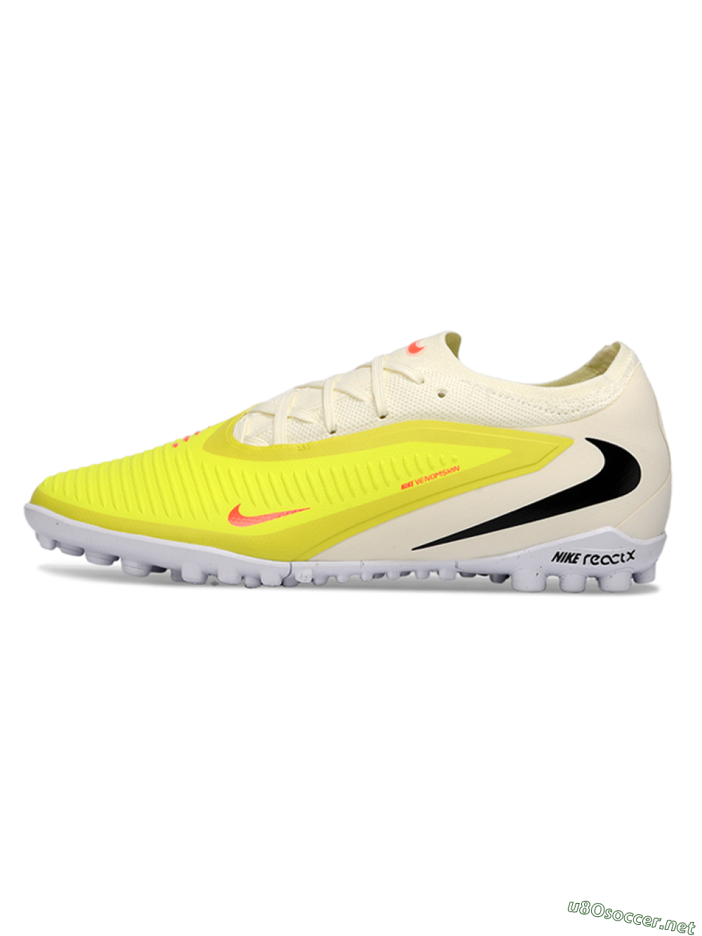 Unisex Nike Phantom 6 Elite Low TF Football Shoes - Yellow/Neon Yellow/White 0