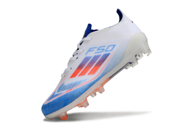 Kids Adidas F50 Elite FG Football Boots - Blue/Electric Blue/White