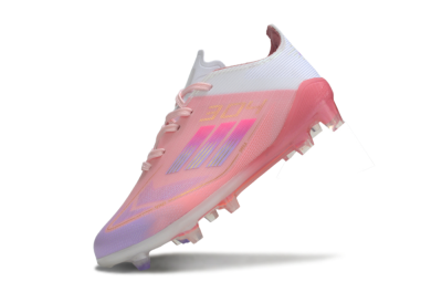 Kids Adidas F50 Elite FG Football Boots - Pink/Pastel Dream/Sunset Glow