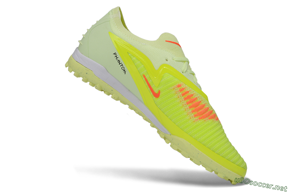 Unisex Nike Phantom 6 Elite Low TF Football Shoes - Yellow/Fluorescent Yellow/Black 4