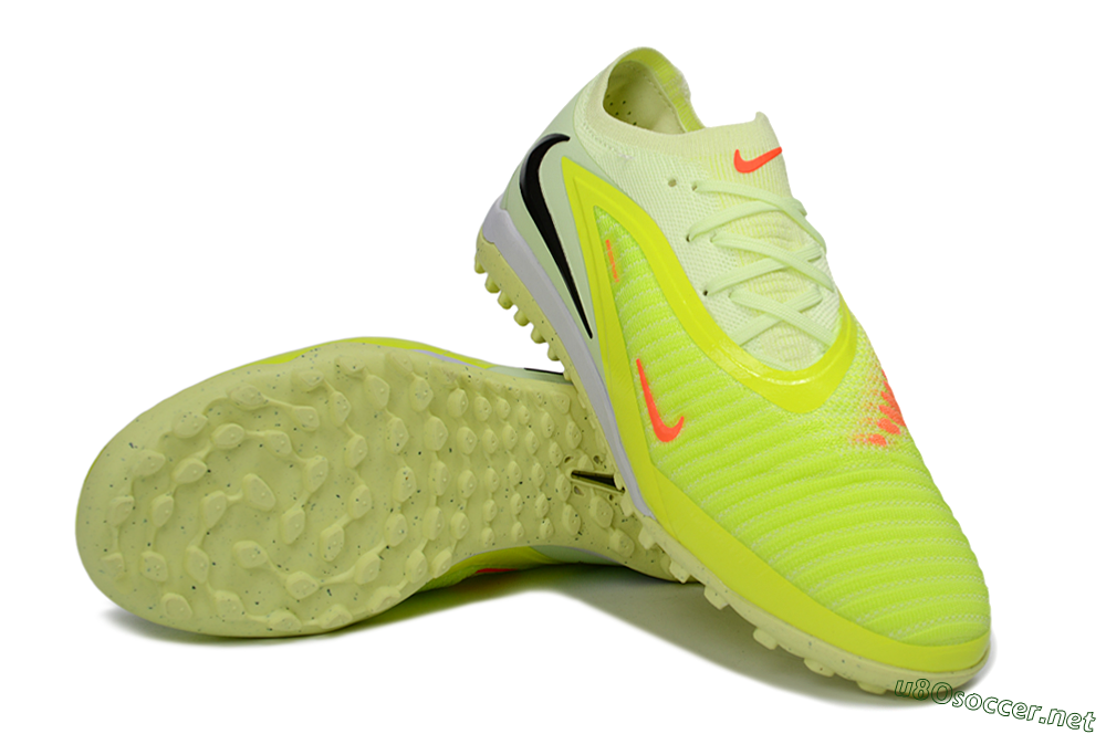 Unisex Nike Phantom 6 Elite Low TF Football Shoes - Yellow/Fluorescent Yellow/Black 3