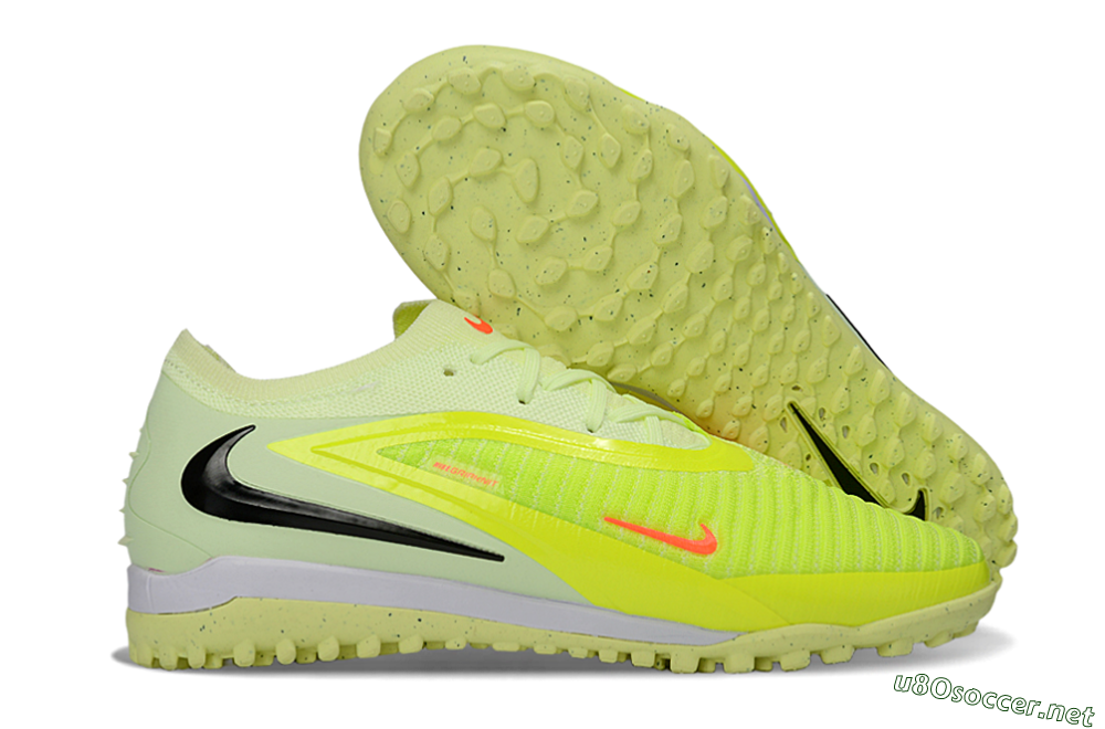 Unisex Nike Phantom 6 Elite Low TF Football Shoes - Yellow/Fluorescent Yellow/Black 2